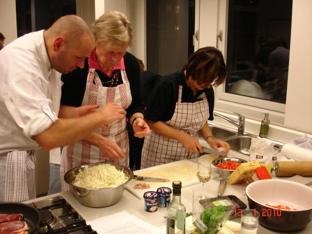 Der Chefkoch erklärt