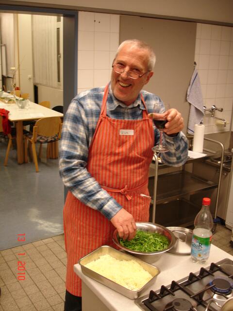 Kochen macht durstig