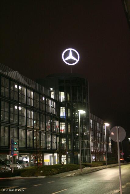 Das war's. Der gute Stern geleitet mich zum Parkhaus.