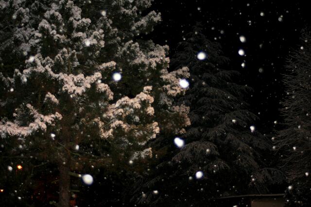 es schneit