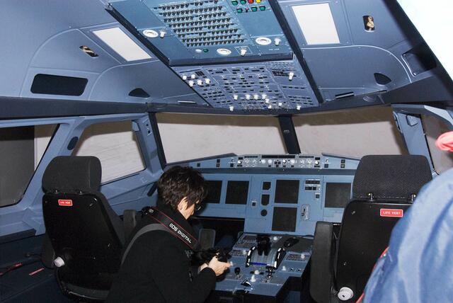 Flugsimulator - Nachbau vom Airbus 320