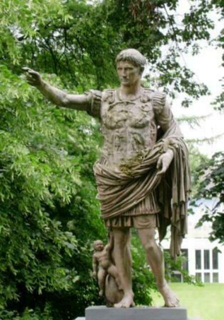 Octavian (27 v. - 14 n.Chr.) Augustus Statue (kempten/Cambodunum)