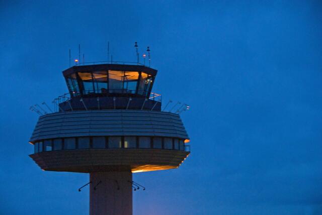 der Tower im Abendlicht