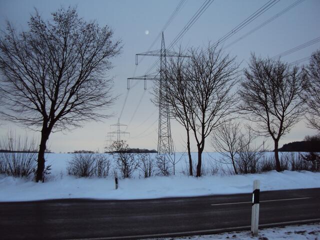 .. die B10 war jedoch frei