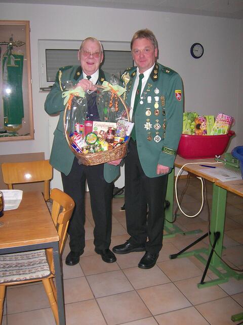 Otto Hermann Cohrdes mit Heinz-Henning Feise