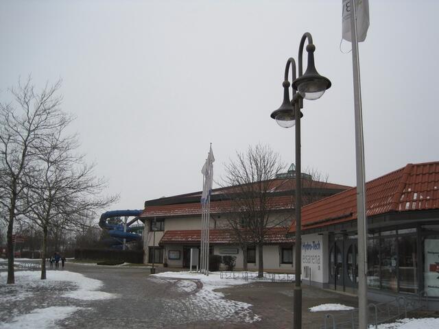 Außen trübes Winterwetter, doch innen Wellness