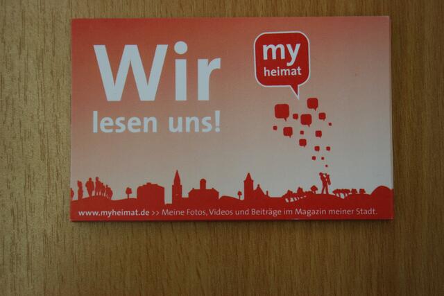 So sehen unsere Kärtchen von vorne aus...