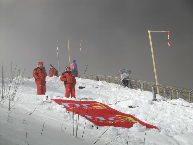 Oben auf dem Berg