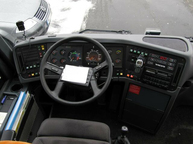 Cockpit vom Reisebus