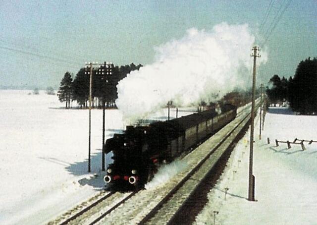 Dampflokomotive Igling; Bahnstrecke München Memmingen | Foto: Dorfchronik Igling