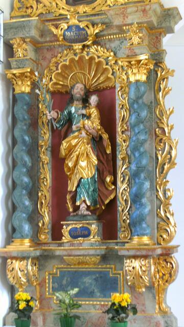 Seitenaltar Altar Hl. Josef (von Lorenz Luidl/Kapelle Maria Heimsuchung)