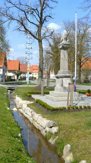 Igling - Loibach mit Kriegerdenkmal