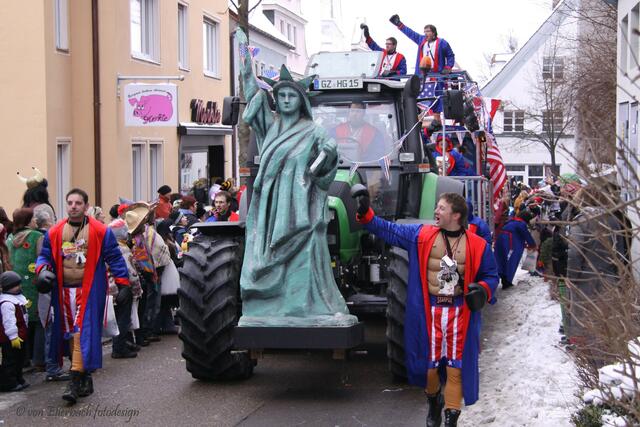 Rocky - die Faschingsfreunde Feistle & Co. und - in diesem Jahr nicht am Ende des Zuges !