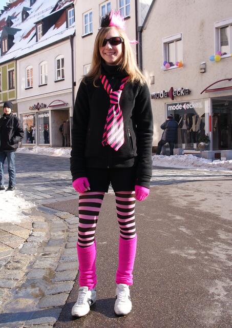 Faschingsumzug Fredberg 2010: Gleich geht 's los