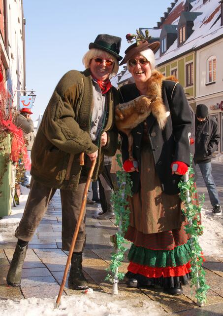 Faschingsumzug Fredberg 2010: Originelle Masken