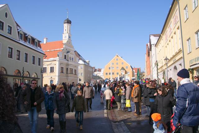 Faschingsumzug Fredberg 2010: Und die Sonne lacht dazu