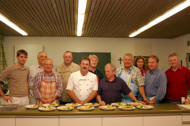 Männer an den Herd hieß es bei Kolping