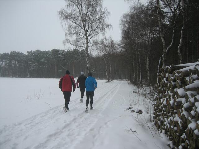 Auf der 13 km Strecke