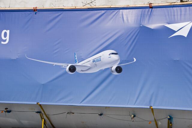 So sieht er aus, der Airbus 350 XWB