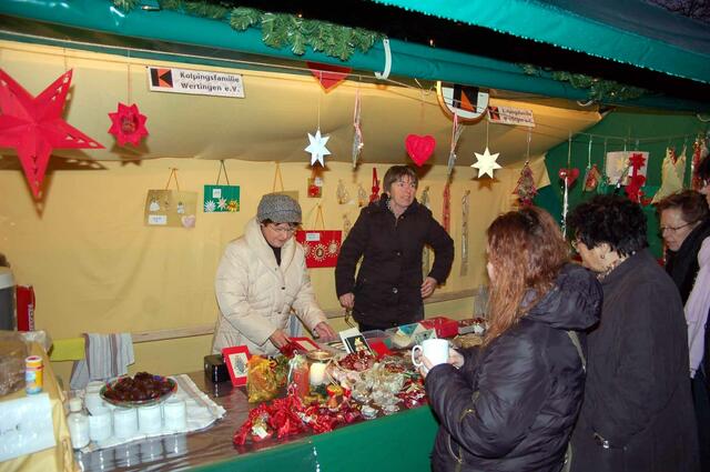 Schlossweihnacht mit Kolpingfrauenstand