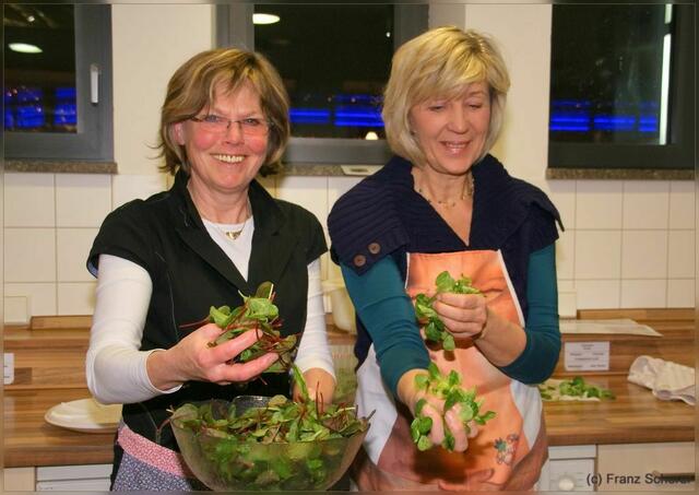 Zutaten für den Vorspeisensalat