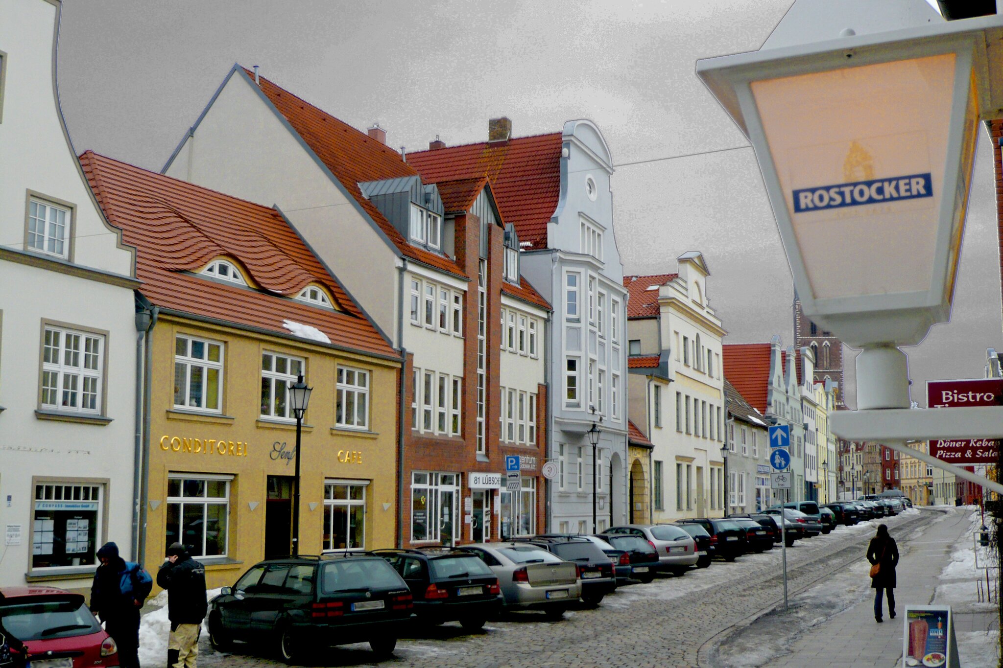 Konditorei-Café Senf in historischem Gebäude - Wismar