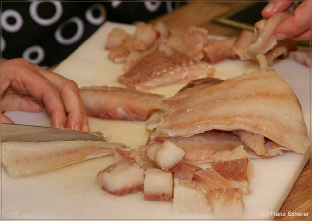 Seelachs für die Fischpfanne