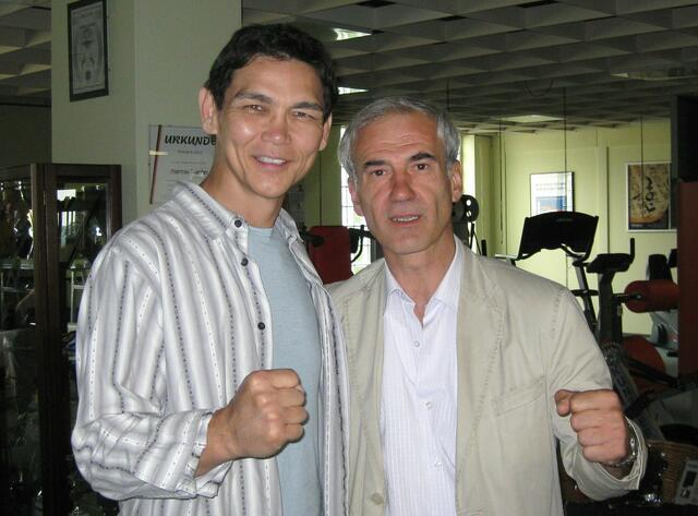 Don "the Dragon" mit Ali