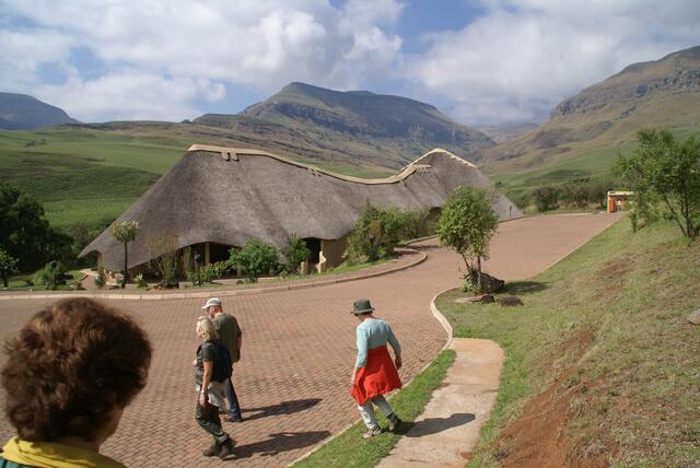 Camp in den Drakensbergen