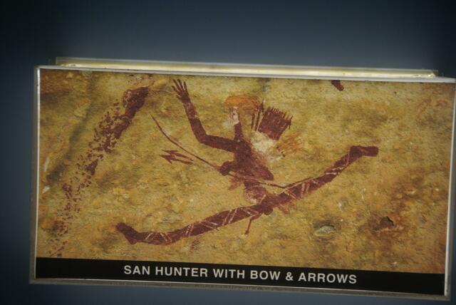 Felszeichnungen, Jäger bei der Jagd