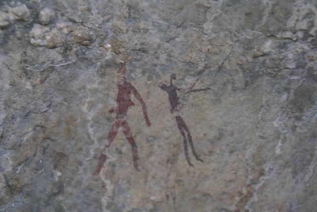 Felszeichnungen, Jäger