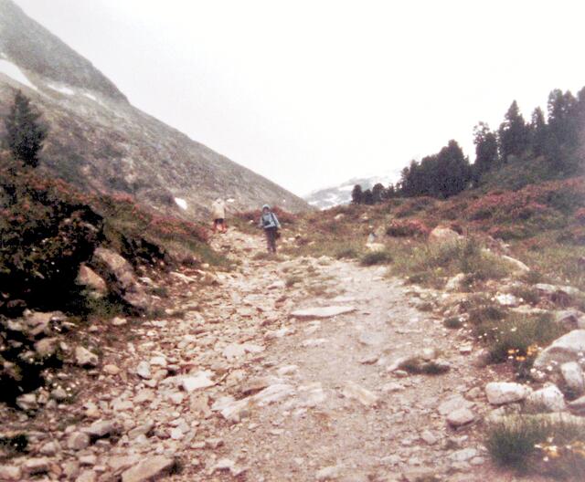 aber die Wege waren gut zu erwandern.