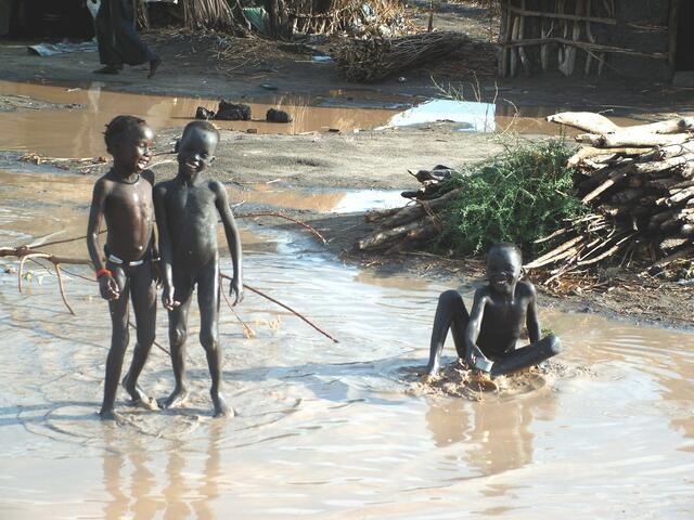 Bei 40 Grad macht Wasser Spaß