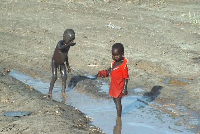 Kleider werden nur schmutzig