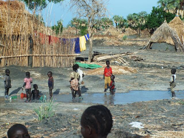 Nach einem Regenschauer