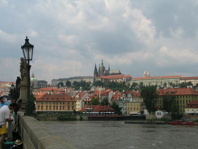 Blick zum Hradschin