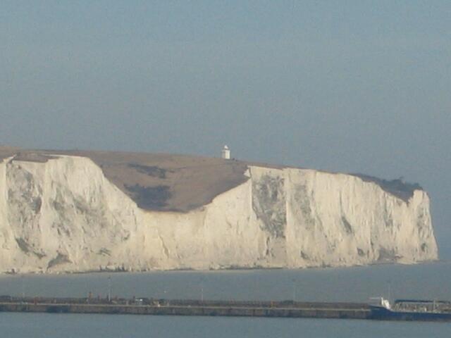Kreisefelsen vom Schiff aus