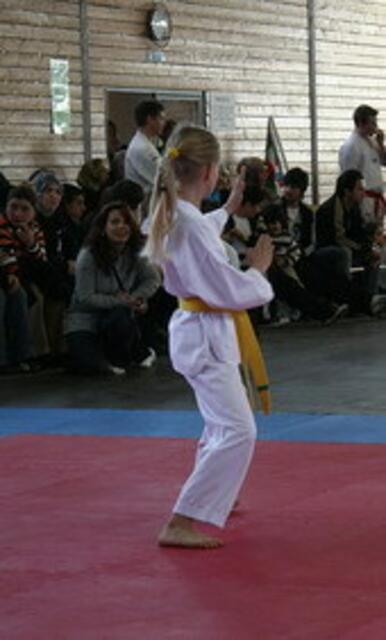 Janina beim Formenlauf