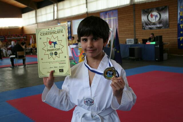 erste Wettkampferfahrung, unser Mark