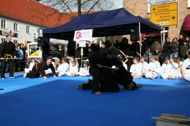 Griffe beim Stockkampf