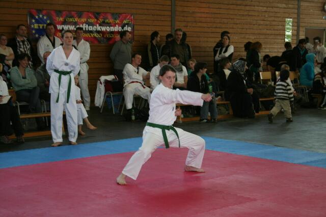 Verena beim Formenlauf