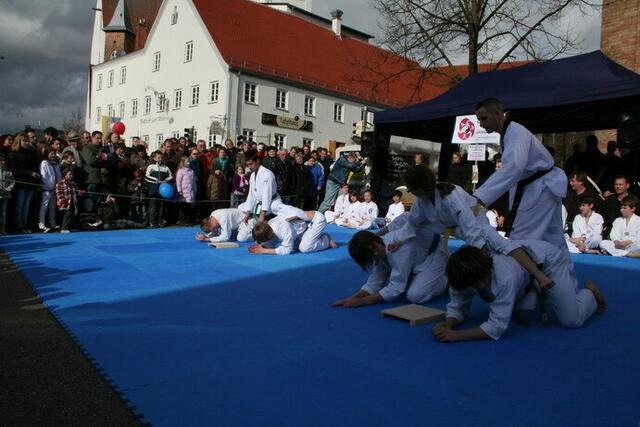 Stephen und Amelie mit Bruchtest
