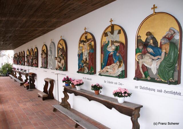 Kreuzwegstationen (Wallfahrtskirche Hergottsruh, Friedberg)