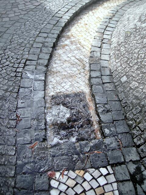 Überall ist die Stadt mit Frühlingsblumen bepflanzt und in den Brunnen und den Bächlein plätschert wieder lustig das Wasser.