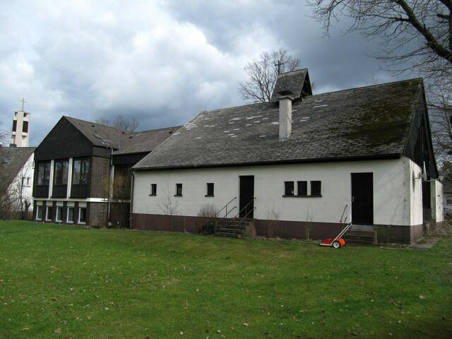 Gemeindehaus von der Rückseite