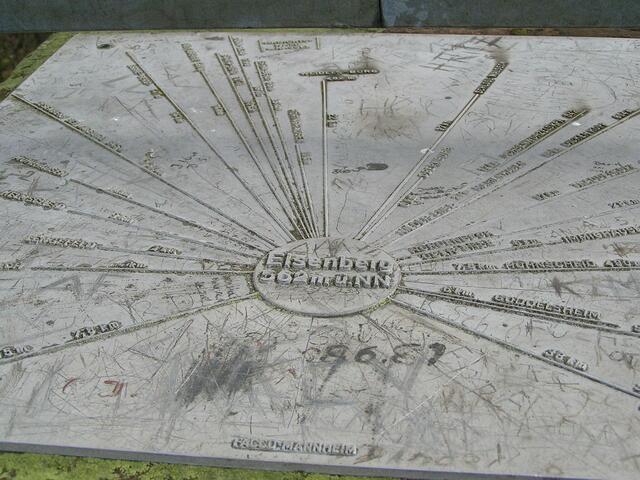 Hinweistafel