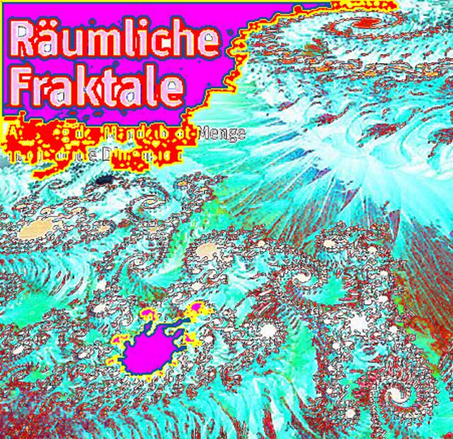„MANDELBROT dreidimensional“ Gegenstand in der bilderreichen Spektrum-Titelgeschichte von Spektrum-Redakteur Christoph PÖPPE. SDW-Heft 4/2010; a&s-Mutationsbild W.H. 9/4/10.