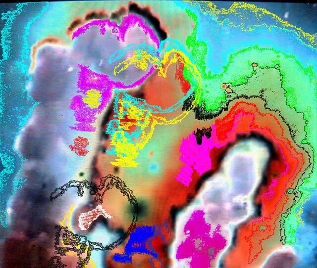 Neue ars evolutoria Malerei; zur ETOE.