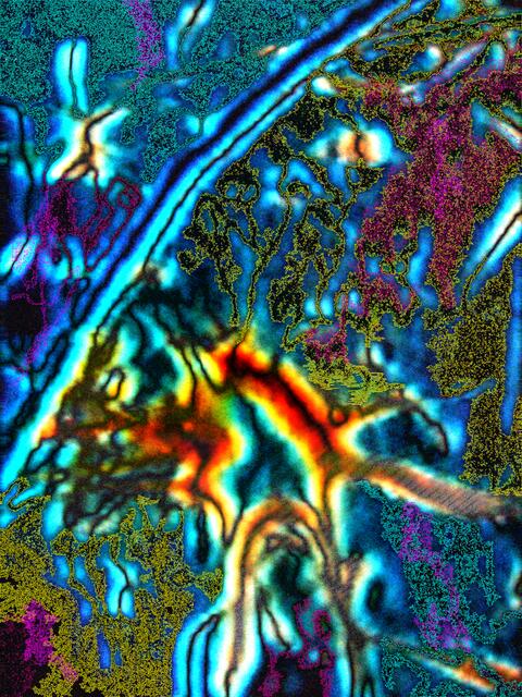 Neuronen-Funken: a&s-Malerei. 12/4/10.