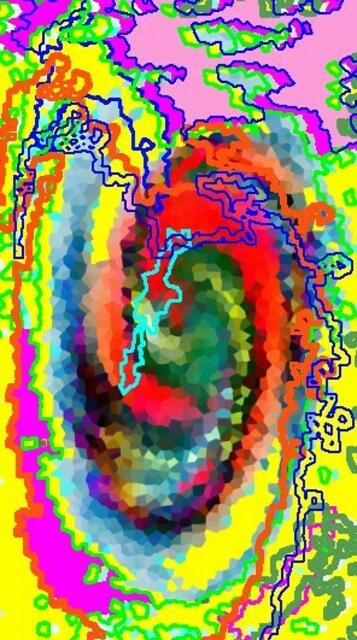 Malerei zur ETOE - Theorie von Allem - aber EVOLUTIONÄR!